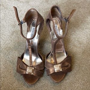 Badgley Mischka dress sandals